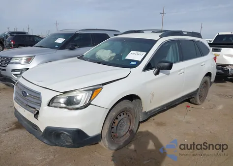 2016 Subaru Outback 2.5I z USA, uszkodzony, nr VIN 4S4BSBAC3G3333143